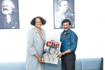 ටිල්වින් - කියුබා තානාපතිනී හමුවක්